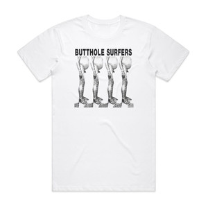 Butthole Surfers Butthole Surfers Album Cover T-Shirt White
