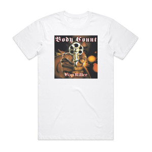 Body Count Copkiller Album Cover T-Shirt White