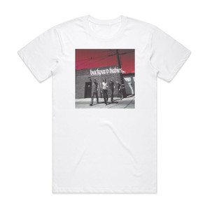 Backyard Babies Stockholm Syndrome Album Cover T-Shirt White Backyard Babies Stockholm Syndrome Album Cover T-Shirt White