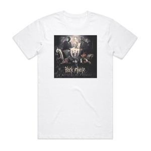 Black Inhale A Doctrine Of Vultures Album Cover T-Shirt White Black Inhale A Doctrine Of Vultures Album Cover T-Shirt White