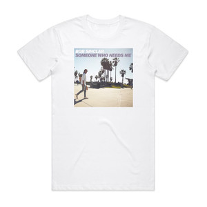 Bob Sinclar Someone Who Needs Me Album Cover T-Shirt White Bob Sinclar Someone Who Needs Me Album Cover T-Shirt White