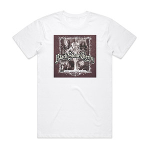 Black Stone Cherry Hell And High Water Album Cover T-Shirt White Black Stone Cherry Hell And High Water Album Cover T-Shirt White