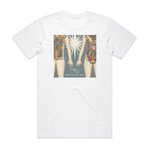 Bombay Bicycle Club Lights Out Words Gone Album Cover T-Shirt White Bombay Bicycle Club Lights Out Words Gone Album Cover T-Shirt White