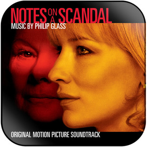 Philip Glass Notes On A Scandal Album Cover Sticker Philip Glass Notes On A Scandal Album Cover Sticker