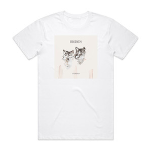 BROODS Evergreen Album Cover T-Shirt White BROODS Evergreen Album Cover T-Shirt White