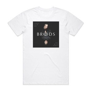 BROODS Conscious Album Cover T-Shirt White BROODS Conscious Album Cover T-Shirt White