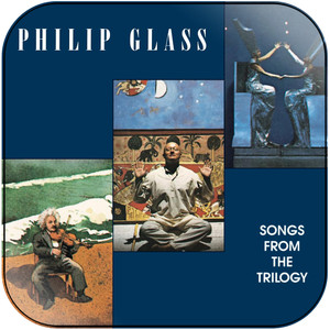 Philip Glass Songs From The Trilogy Album Cover Sticker Philip Glass Songs From The Trilogy Album Cover Sticker