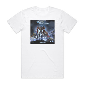 Brian Tyler Transformers Prime Album Cover T-Shirt White Brian Tyler Transformers Prime Album Cover T-Shirt White