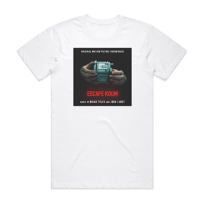 Brian Tyler Escape Room Album Cover T-Shirt White Brian Tyler Escape Room Album Cover T-Shirt White