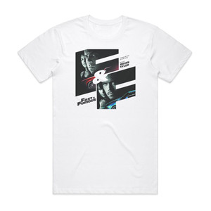 Brian Tyler Fast Furious Album Cover T-Shirt White Brian Tyler Fast Furious Album Cover T-Shirt White