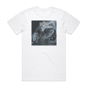 Bloodred Hourglass Heal Album Cover T-Shirt White Bloodred Hourglass Heal Album Cover T-Shirt White