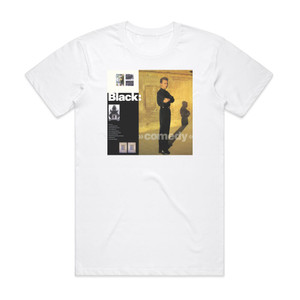 Black Comedy Album Cover T-Shirt White Black Comedy Album Cover T-Shirt White