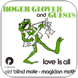 Roger Glover Love Is All Album Cover Sticker Roger Glover Love Is All Album Cover Sticker
