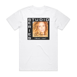 Blanca Who I Am Studio Series Performance Track Album Cover T-Shirt White Blanca Who I Am Studio Series Performance Track Album Cover T-Shirt White
