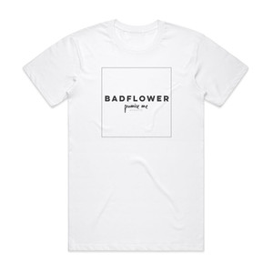 Badflower Promise Me Acoustic Album Cover T-Shirt White Badflower Promise Me Acoustic Album Cover T-Shirt White