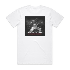 Biffy Clyro Mountains Live From Wembley Album Cover T-Shirt White