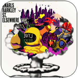 Gnarls Barkley St Elsewhere Album Cover Sticker Gnarls Barkley St Elsewhere Album Cover Sticker