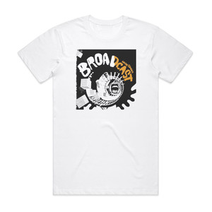 Broadcast Haha Sound Album Cover T-Shirt White Broadcast Haha Sound Album Cover T-Shirt White