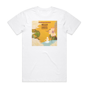 Bob Belden Miles From India Album Cover T-Shirt White Bob Belden Miles From India Album Cover T-Shirt White