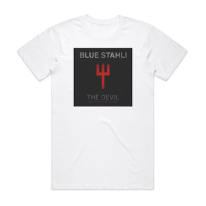 Blue Stahli The Devil 1 Album Cover T-Shirt White