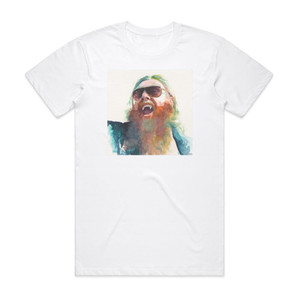 Benji Hughes Songs In The Key Of Animals Album Cover T-Shirt White Benji Hughes Songs In The Key Of Animals Album Cover T-Shirt White