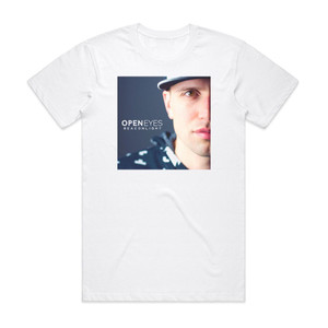 Beacon Light Open Eyes Album Cover T-Shirt White Beacon Light Open Eyes Album Cover T-Shirt White