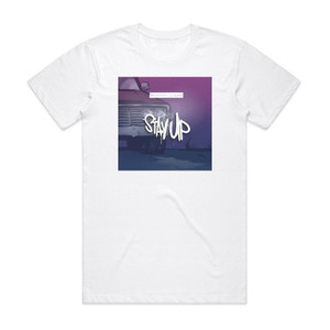 Beacon Light Stay Up Album Cover T-Shirt White