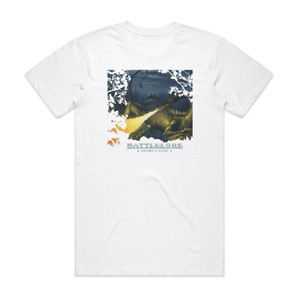 Battlelore Swords Song Album Cover T-Shirt White Battlelore Swords Song Album Cover T-Shirt White