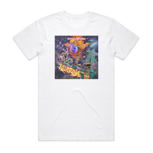 Blutrina Discoballz Album Cover T-Shirt White Blutrina Discoballz Album Cover T-Shirt White