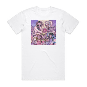 Baroness Purple 1 Album Cover T-Shirt White Baroness Purple 1 Album Cover T-Shirt White