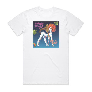 Barbie Bones Death In The Rockinghorse Factory Album Cover T-Shirt White Barbie Bones Death In The Rockinghorse Factory Album Cover T-Shirt White