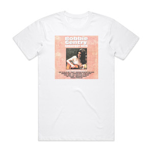 Bobbie Gentry Bobbie Gentry Greatest Hits Album Cover T-Shirt White