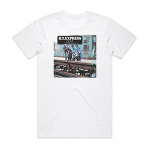 BT Express Do It Til Youre Satisfied Album Cover T-Shirt White BT Express Do It Til Youre Satisfied Album Cover T-Shirt White