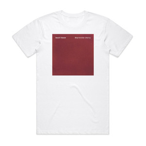 Beach House Depression Cherry Album Cover T-Shirt White Beach House Depression Cherry Album Cover T-Shirt White