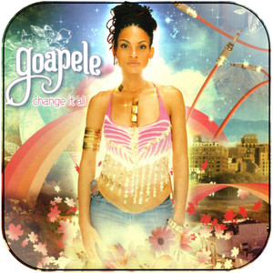 Goapele Change It All Album Cover Sticker Goapele Change It All Album Cover Sticker