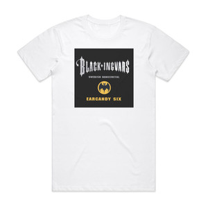 Black Ingvars Earcandy Six Album Cover T-Shirt White