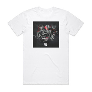 Big Narstie Base Society Album Cover T-Shirt White Big Narstie Base Society Album Cover T-Shirt White