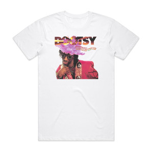 Bootsy Collins Keepin Dah Funk Alive Album Cover T-Shirt White Bootsy Collins Keepin Dah Funk Alive Album Cover T-Shirt White
