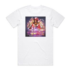Bootsy Collins Tha Funk Capital Of The World Album Cover T-Shirt White Bootsy Collins Tha Funk Capital Of The World Album Cover T-Shirt White