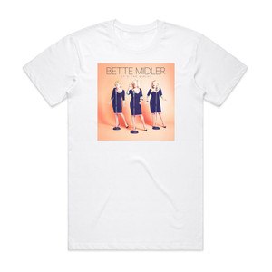 Bette Midler Its The Girls Album Cover T-Shirt White Bette Midler Its The Girls Album Cover T-Shirt White