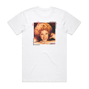 Bette Midler Broken Blossom Album Cover T-Shirt White