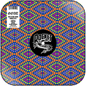 Goat Run To Your Mama Remixes Album Cover Sticker