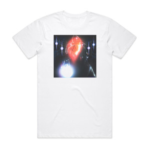 Bladee Red Light Album Cover T-Shirt White Bladee Red Light Album Cover T-Shirt White