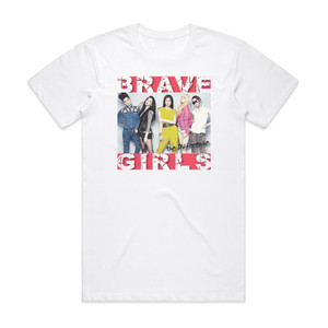 Brave Girls The Difference Album Cover T-Shirt White Brave Girls The Difference Album Cover T-Shirt White