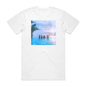 Brave Girls Rollin Album Cover T-Shirt White Brave Girls Rollin Album Cover T-Shirt White