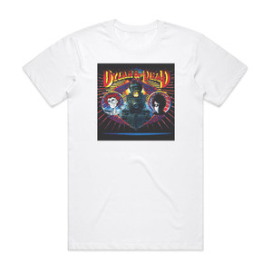 Bob Dylan Dylan The Dead Album Cover T-Shirt White Bob Dylan Dylan The Dead Album Cover T-Shirt White