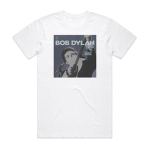 Bob Dylan 1970 Album Cover T-Shirt White Bob Dylan 1970 Album Cover T-Shirt White