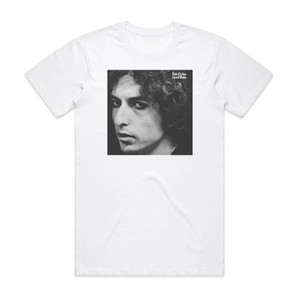 Bob Dylan Hard Rain Album Cover T-Shirt White Bob Dylan Hard Rain Album Cover T-Shirt White