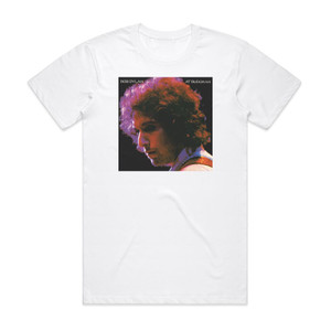 Bob Dylan At Budokan Album Cover T-Shirt White Bob Dylan At Budokan Album Cover T-Shirt White
