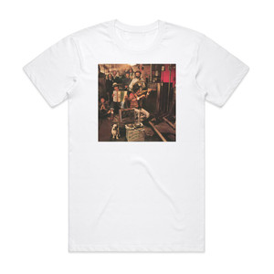 Bob Dylan The Basement Tapes 1 Album Cover T-Shirt White Bob Dylan The Basement Tapes 1 Album Cover T-Shirt White